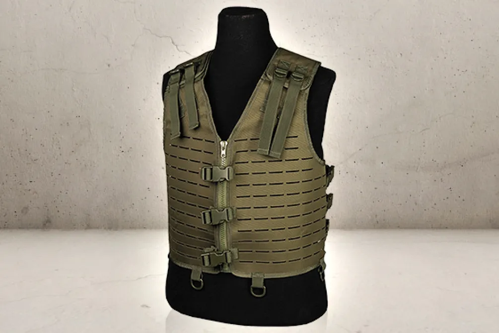 Rodes Lightweight Laser Cut Tactical Molle Vest – OD Discount