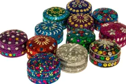 Rodes Lille Smykkeskrin med palietter Multicolor – 45mm New