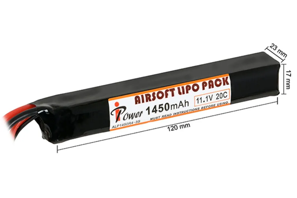 Rodes Li-PO 11.1v 1450mAh 20C IPower – Dean stik Best