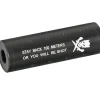 Rodes Lyddæmper Dummy – 100mm x 32mm Hot