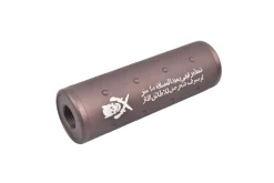 Rodes Lyddæmper Dummy – 100mm x 32mm | Tan Online