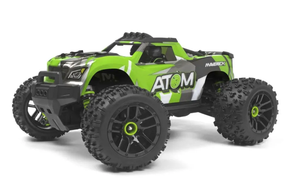 Rodes Maverick Atom Fjernstyret Bil 1:18 Kompletsæt – Grøn 30 km/t Outlet