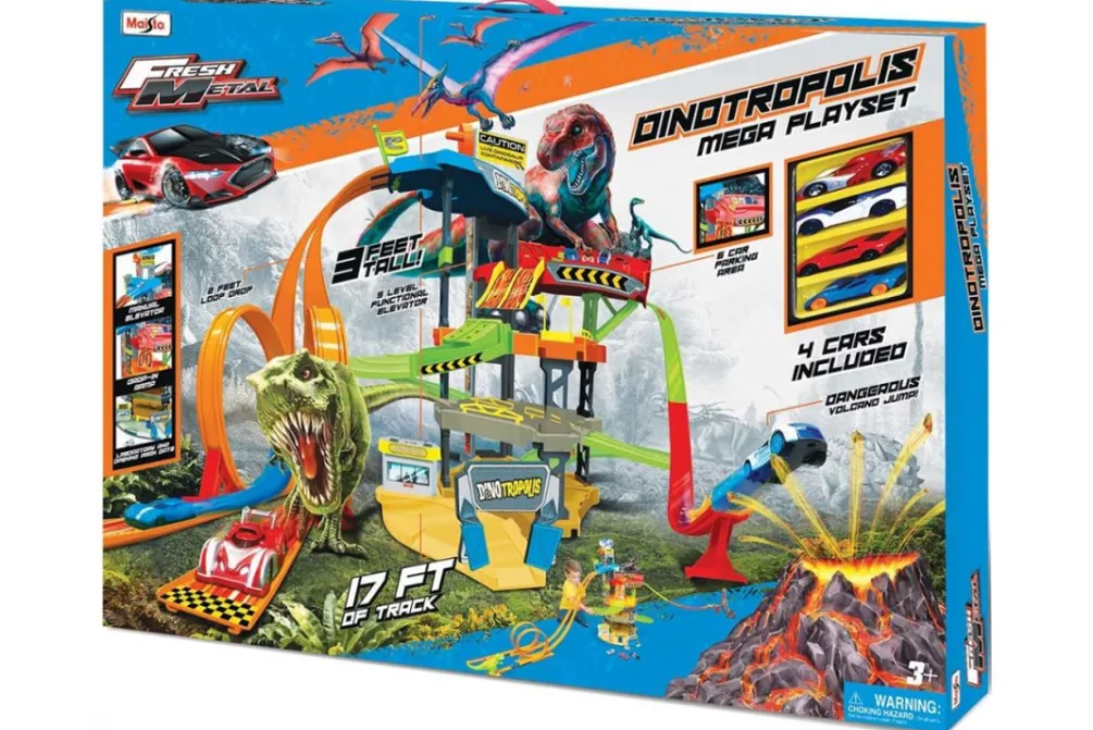 Rodes Mega Megatropolis 5 Level Playset – Dino Outlet