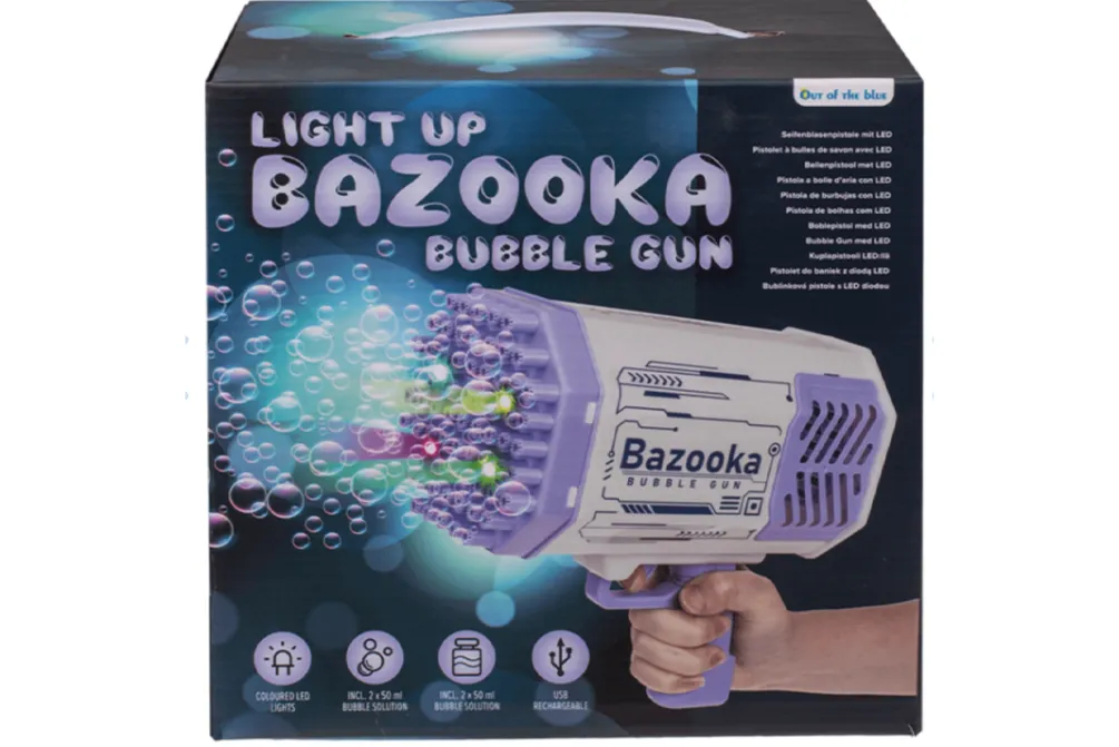 Rodes Mega Sæbeboble Bazooka – Kompletsæt Discount