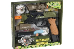 Rodes Militær Pistol Sæt med lyd og lys Discount