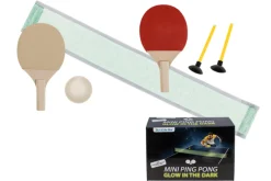 Rodes Mini Bordtennis “Glow in the dark” sæt New
