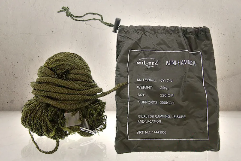 Rodes Mini Hængekøje – Olive Clearance