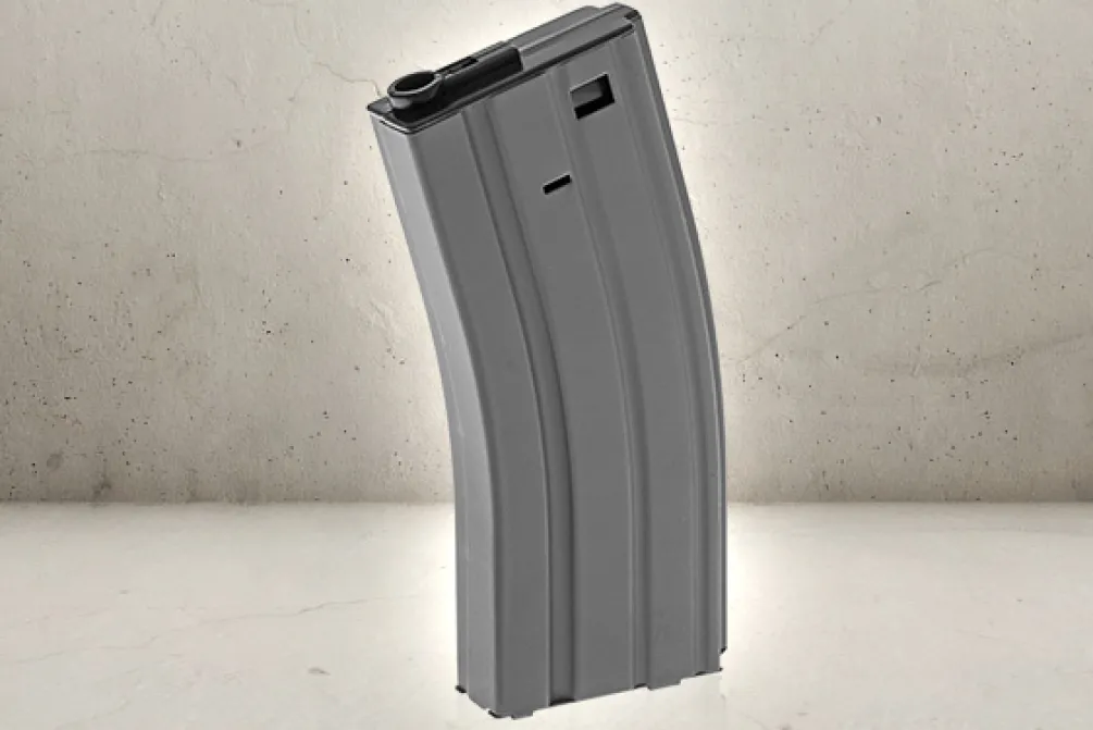 Rodes M4/M15/M16 Magasin Metal ASG – Mid cap – 130 skud New