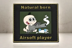 Rodes Natural Born Airsoft Player #36 Patch Hot