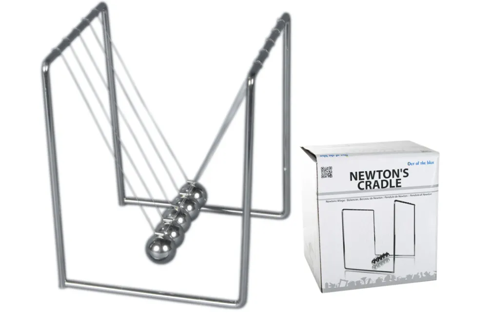 Rodes Newtons Vugge i Metal – 15 x 14 cm Clearance