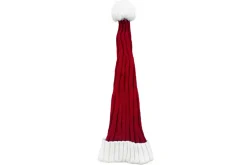 Rodes Nissehue luksus Groft Strik – 70 cm New
