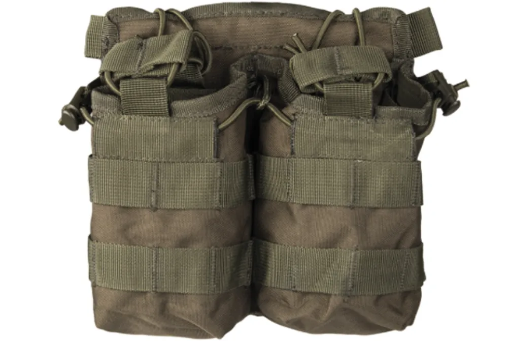 Rodes Open Molle Pouch Dobbelt – Olive Best