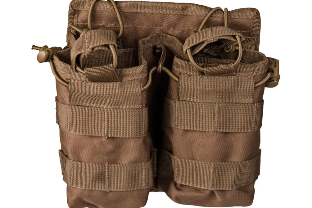 Rodes Open Molle Pouch Dobbelt – Coyote Clearance