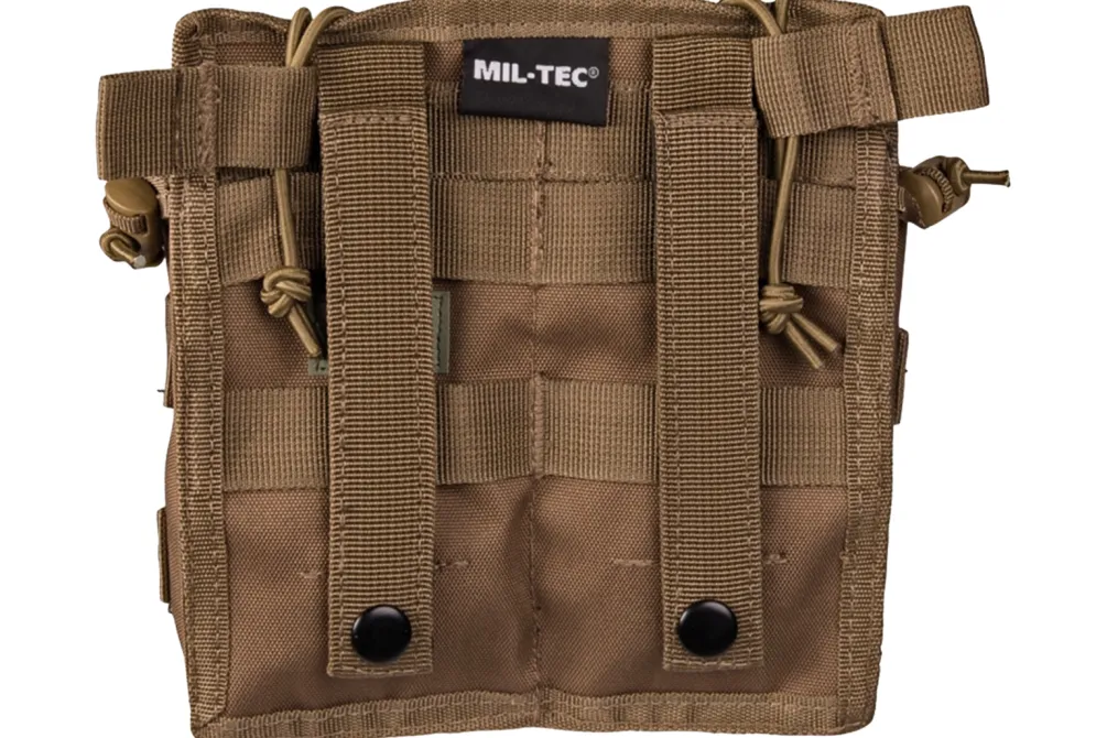 Rodes Open Molle Pouch Dobbelt – Coyote Clearance