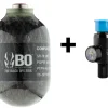 Rodes Pack Kelvar HPA Carbon Tank inkl. regulator – 0.5 liter New