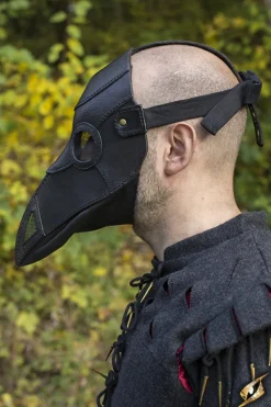 Rodes Plague Doctor Mask Leather – Black Online