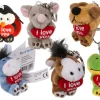 Rodes Plush Dyr Nøglering Sale