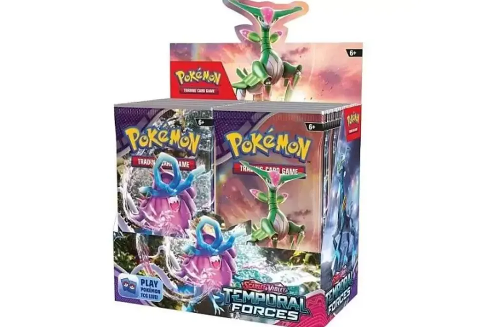 Rodes Pokemon SV5 Temporal Forces Booster Pakke Discount