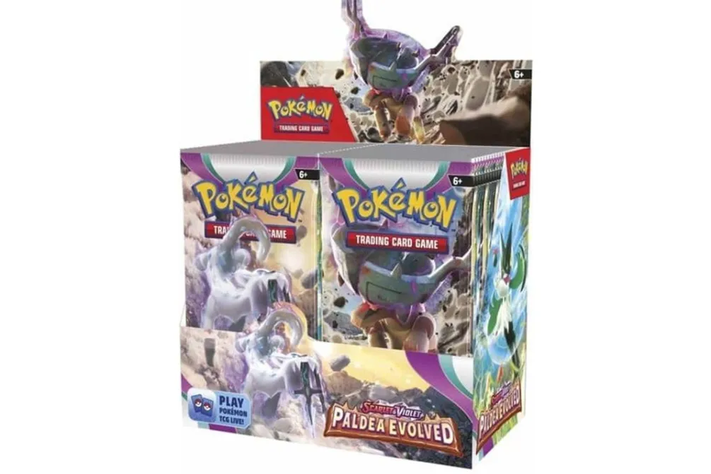 Rodes Pokemon TCG: Paldea Evolved Booster Pakke Outlet