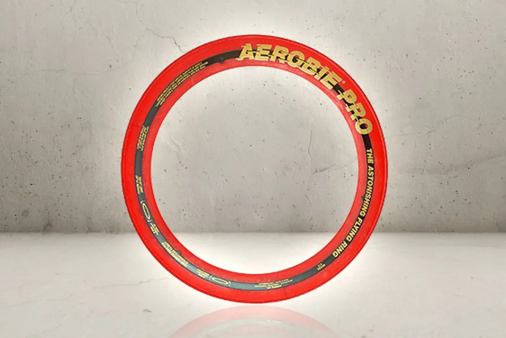 Rodes Pro Flying Ring 25cm – Neon Rød Best