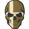 Rodes PVC Dannebrog Skull #2 Patch Outlet