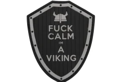 Rodes PVC Fuck Calm I’m a Viking Black #4 Patch – 3D black Sale