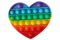 Rodes Rainbow Pop It – Heart Best