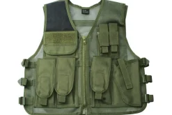 Rodes Recon kampvest med pistolskede junior – OD Sale