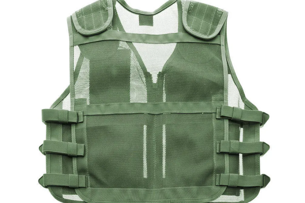 Rodes Recon kampvest med pistolskede junior – OD Sale