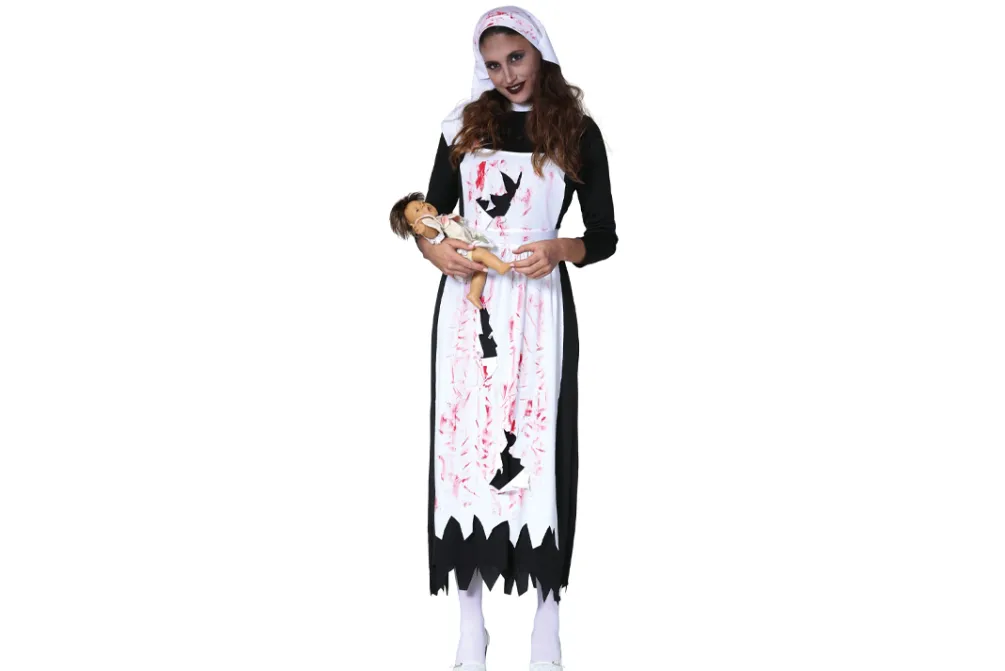 Rodes Rophanage Zombie Nurse Adult New