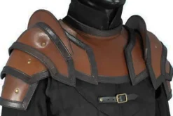 Rodes Shoulder Armour & Neck Guard – Brun New