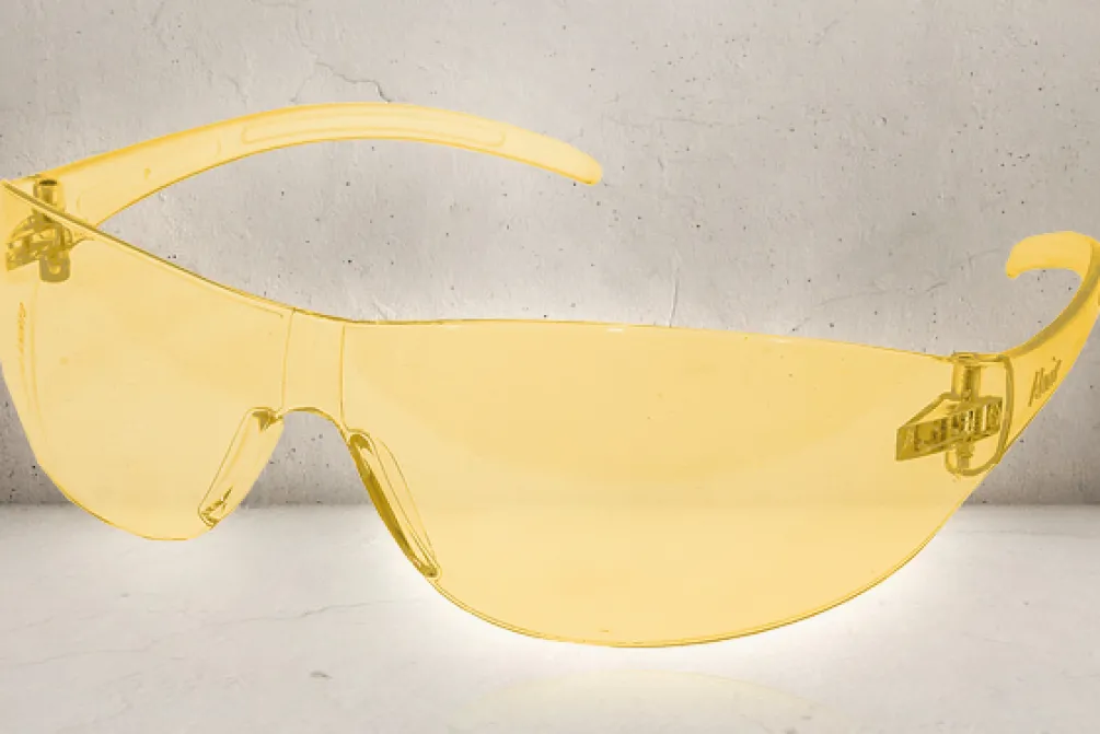 Rodes Sikkerhedsbriller ASG – Gult glas Outlet