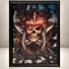 Rodes Skeletons Pirate 3D Hologram Billede Fashion