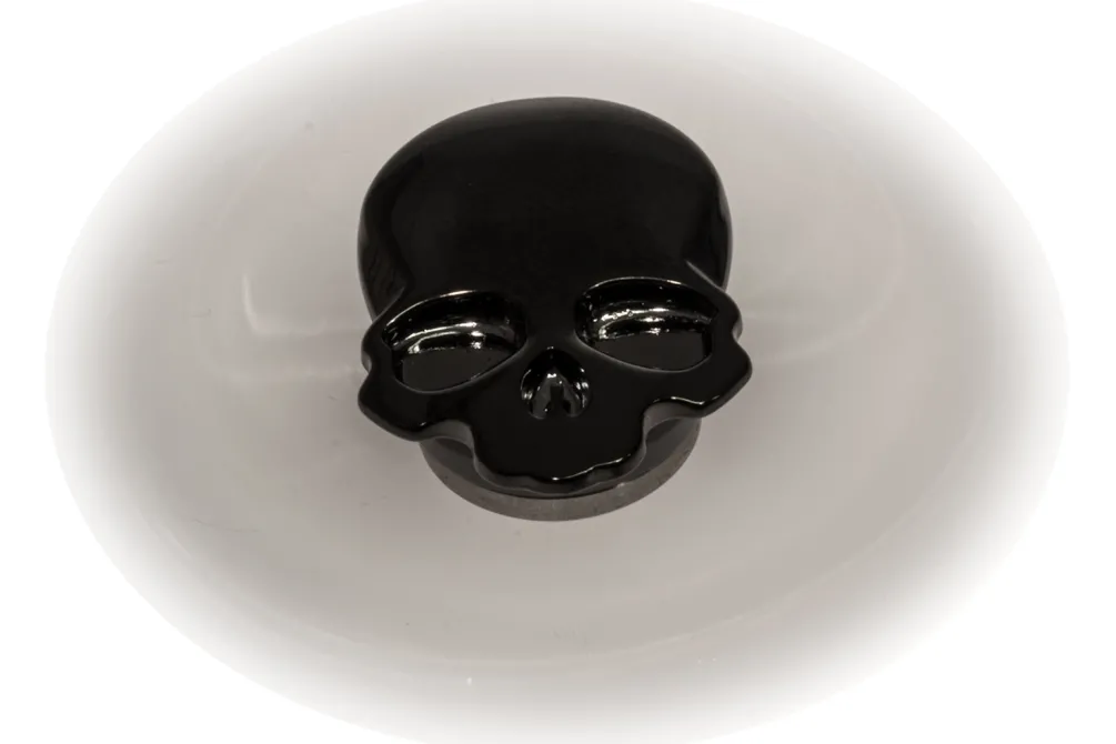 Rodes Skull Fidget Spinner – Gloss Black New