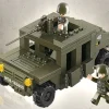 Rodes Sluban Army Hummer bil – 175 klodser Clearance