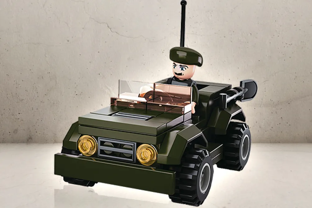 Rodes Sluban Army Jeep – 83 dele Outlet