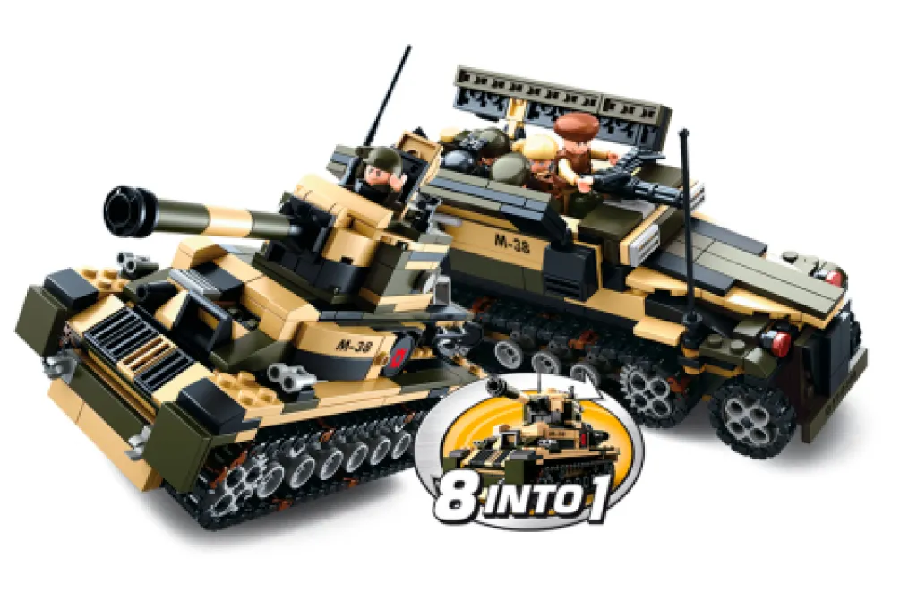 Rodes Sluban Army Jeep – 83 dele Outlet