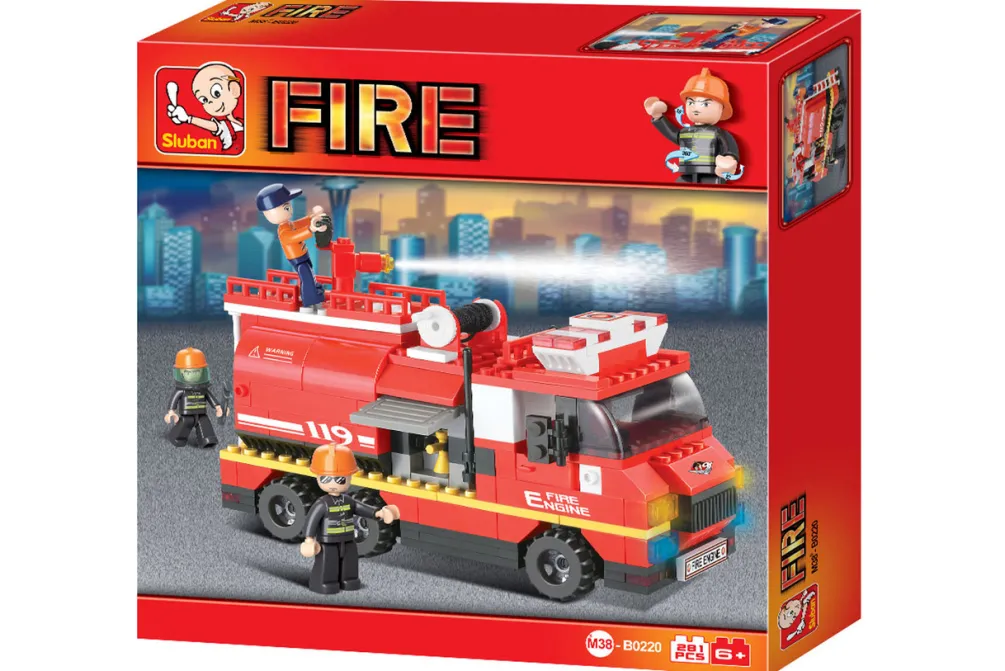 Rodes Sluban Fire Engine Fashion