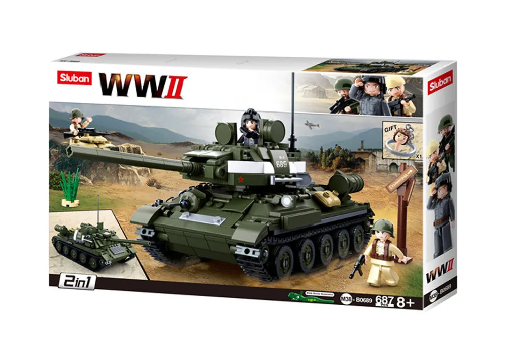 Rodes Sluban WWII Allied Tank Hunter – 689 klodser Sale