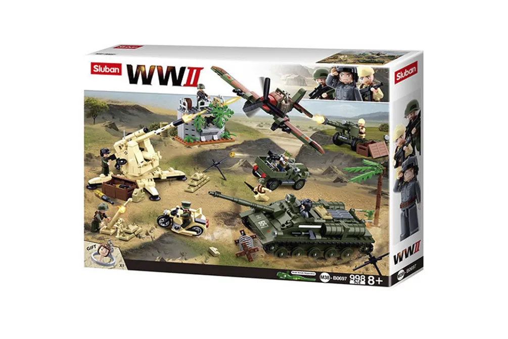 Rodes Sluban WWII Battle of Kursk – 998 klodser Best