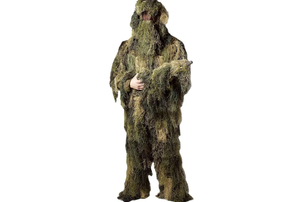 Rodes Sniper Ghillie Suit Woodland 4 dele – XL/XXL Sale