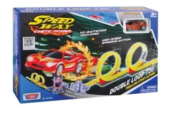 Rodes Speedway Racerbane med Double Loop – inkl. bil Fashion