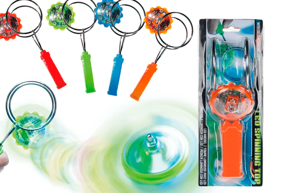 Rodes Spinning Top stick – Med LED lys Hot