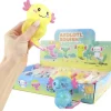 Rodes Squishy Axolotl / padde Glitter – 120mm Clearance