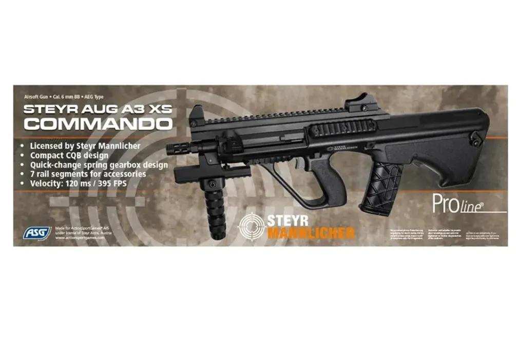 Rodes Steyr Aug A3 XS ASG Proline – Commando Hot