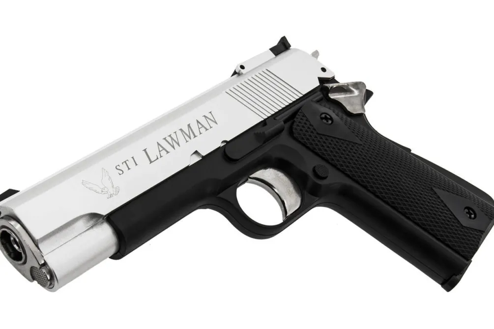 Rodes Sti Lawman – Gas pistol – Sølv/Sort Clearance