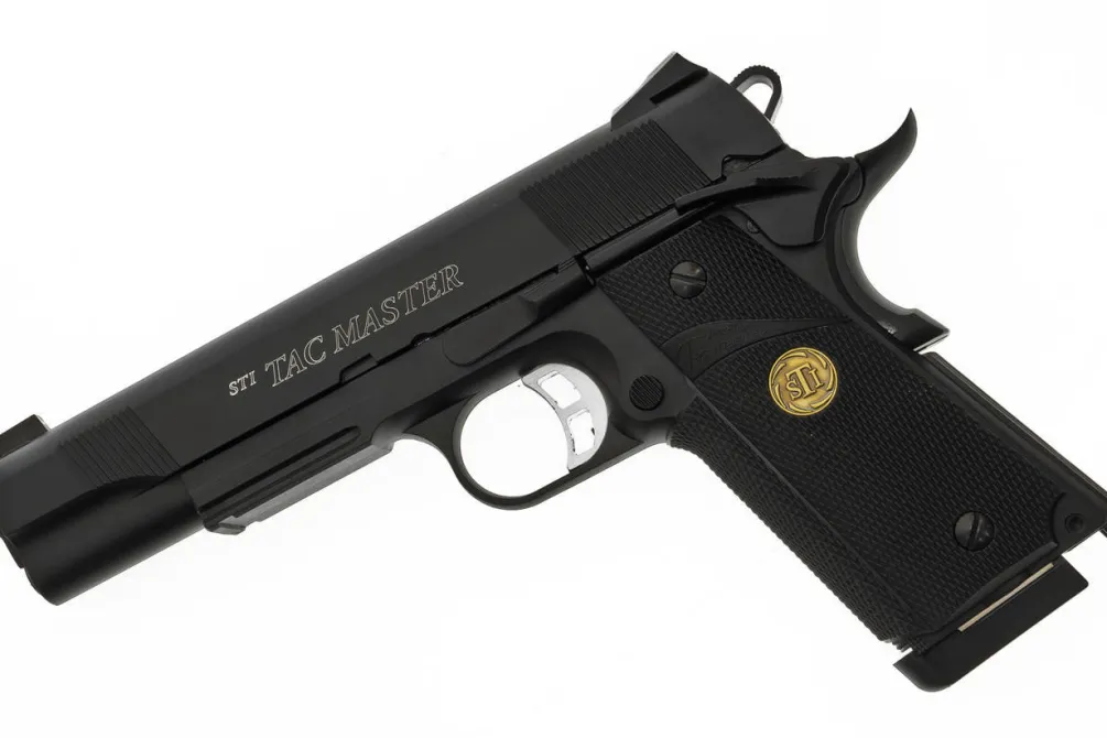 Rodes Sti Tac Master metal Gas blow back ASG – Black Hot