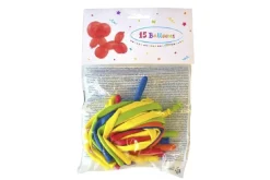 Rodes 15 stk. Balloner til Ballondyr Discount