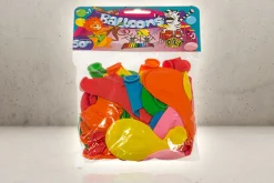 Rodes 50 stk. store runde balloner Best