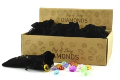 Rodes Stof Pose med Diamanter – 47 stk. Clearance